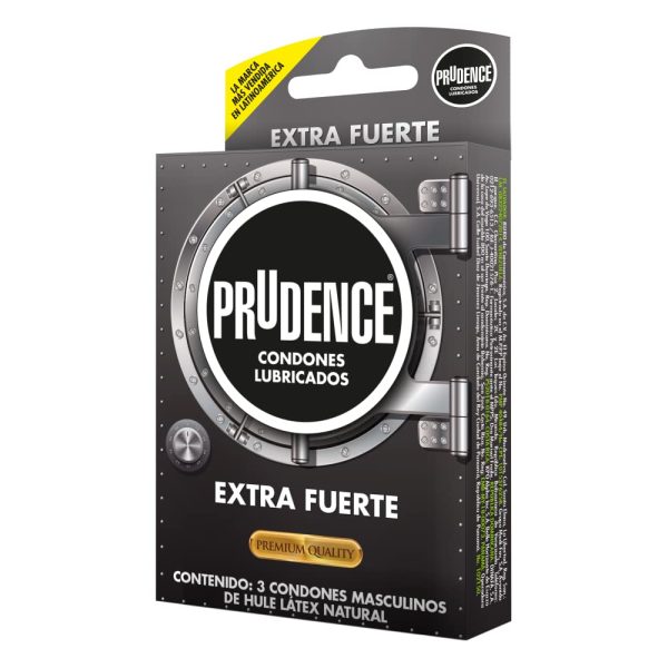 Condones De Látex Prudence Extra Fuerte 3 Condones