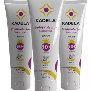 Kadela Fotoprotector Envase Con 120 Ml Aroma A Coco 3 Pack